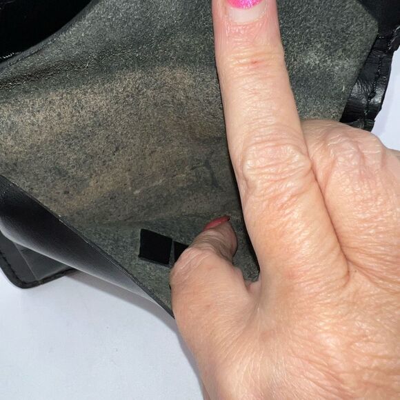 Native Art along Bifold Flap Slip Leather Wallet - Picture 7 of 7